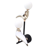 Modern Bird Wall Lamp Double Head Rotatable LED Wall Mounted Light for Living Room Bedroom Bedside V1294-YM0703-3119230065611