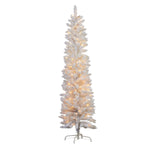 Candy Floss Pink 1.8m Pre-Lit Multicolour Slim Christmas Tree 112_OPCP75