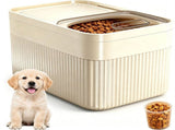 Pets Food Container, Airtight Storage with Lids & Measuring Cup, Pet Food Storage Container Up to 10 V1370-AZ4-15876