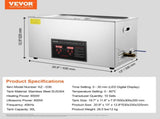 Ultrasonic Cleaner with Digital Timer & Heater, Professional Ultra Sonic Jewelry Cleaner, Stainless V952-SXCSBQXJ30L004J75V3