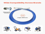 50ft Airless Paint Sprayer Hose 1/4 in Universal Airless Paint Spray Hose V952-GYWQPTJRGJPJUN2CGV0