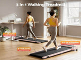 Everfit 3 in 1 Walking Pad Treadmill 12% Incline Under Desk Treadmills for Home Gym With 40cm Wide TMILL-400-2INC-PK