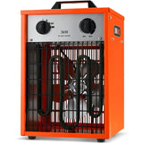 UNIMAC 3kW Industrial Electric Fan Heater, 15A, Adjustable Thermostat, 2 Heat Settings, Fast V219-HEACHTUM6XRA