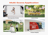 Backdrop Stand Background Stand Kit with 2 Tripod for Party & Photo Studio V952-BJJ2KLJ8510FOVLKXV0