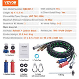 12FT Semi Truck Air Lines Kit with 2PCS Glad Hands, 3-in-1 Air Hoses & 7 Way ABS Electric Power V952-BKCKQRGTJSHY5A7TGV9