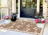 Floral Non Slip Door Mat, 90 x 150 cm V1237-ZY-908-066