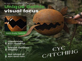Metal Carnivorous Plants Garden Stake, Iron Construction, Eye Catching, for Outdoor Lawn Porch V1369-AZ3-W-12112