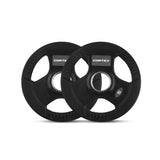 CORTEX BN-11 Exercise FID Bench 85kg Olympic Tri-Grip Weight Plate and Dumbbell Package V420-CSBN-BN11-B