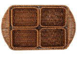 Indoor Use Light Brown PP Woven Basket for Storing and Organizing 1 Set V1192-AZ-W-27673