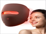 High-Performance 3D LED Beauty Mask 4 Light Modes, 328 LEDs, Wireless Operation, Adjustable Timer, V1107-CS-NFMRYMZ