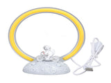 Small Night Lamp Yellow Mini Cute Astronaut LED Desk Light Home Bedroom Night Light Table Decoration V1294-YM0901-3119230119511