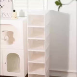 3-Tier Stackable Shoe Storage Box Set, featuring easy-access front-opening waterproof transparent V1102-KDDXZSNH001