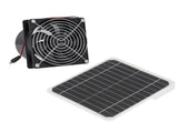 Solar Powered Exhaust Fan Monocrystalline 50W 12V 6.5 Inch Solar Panel Fan Kit with Protective Net V1294-YM0901-3111240177211