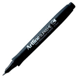 12x Artline Supreme Permanent Markers 0.4mm - Black Bulk Pack V563-4549441009419