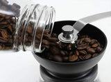 Manual Coffee Bean Grinder with Extra Storage Jar Hand Crank Household Crusher Bean Tool Portable V1369-AZ3-W-21128