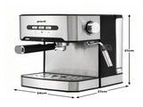 Pronti 1.6L Automatic Coffee Espresso Machine with Steam Frother CFM-16L-CRK-825
