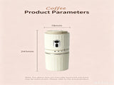 Portable Electric Coffee Maker, All-in-One Grinder & Brewer with 7 External Adjustable Grind V1293-A-KAFEIJI001