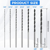 Long Wood Drill Bit Set, with Powerful Cutting Performance, in Various Types of Wood V1369-AZ3-W-12224