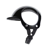 Size L Black Pet Safety Helmet - Stylish Protective Headgear for Dogs V888-ELOSUNG17322