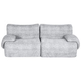 Artiss 2 Seater Sofa Modular Sectional Sofas Couch Bed No Assembly Living Room Grey SB-COMP-FAB-GY-AB