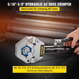 Hydraulic Hose Crimper Hydra-Krimp 71500,Manual AC Hose Crimper Kit Air Conditioning Repaire V952-71500YYRGJSJ00001V0