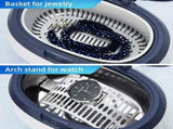 Ultrasonic Cleaner 600Ml Household Device With Basket And Automatic Holder For V1188-MS-227-0375