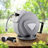 Water Hose Reel 10M Retractable Auto Rewind Garden Spray Gun HR-WA-AUTO-10M-PLS