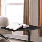 Sarantino Beveled Edge C-Shaped Side Table - Black TBL-NTD-589-19