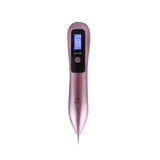9-Speed Skin Tag Remover Pen - USB Rechargeable Mole Wart Removal Tool, LCD Display & Safety Lock, V1107-110-51887-PUR-19CM