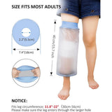 Knee Cast Cover for Shower Waterproof Knee Cover for Shower after Reusable Cast Bag After V1369-AZ3-W-18970