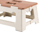 Folding Step Stool Plastic Stable Support Portable Foldable Chair for Outdoor Fishing Camping V1294-YM0901-3116240005811