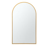 Embellir 86x50cm Arched Wall Mirror Vanity Makeup Home Decor MM-E-WALL-OVAL-GD-5086