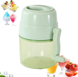 1 Piece Green Manual Multifunctional Slushy Machine Ice Crusher Portable Snow Cone Maker Household V1258-DP02-BOL-263