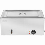VEVOR Commercial Electric Food Warmer Countertop Buffet 1*18L Pan Bain Marie V952-SYSPBWQPTKQCRX2XJV3