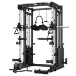 CORTEX SM-25 6-In-1 Power Rack with Smith & Cable Machine + Jammer Arms + Chest Fly Attachment + V420-CSST-SM25-F