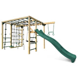 Lifespan Kids Orangutan Climbing Cube Jungle Gym Play Centre + Green Slide V420-LKPC-ORAN-GRN