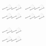 12Pcs Skateboard Hanger, Skateboard Wall Mount Wall Hanger Rack Storage Display Holder for V1366-AZ2-W-14646
