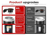 Wireless Portable Espresso Coffee Machine Capsule & Powder Travel Maker V1263-JX-5669