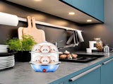 JWDX Egg Steamer Clearance! Eggs Cooker Double Breakfast Machine Stainless Steel Multi Function V1189-LWWAL-20260325-02997