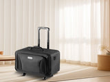 Rolling Makeup Train Case Large Storage 3 Tiers, Convenient Carry With Handle, Wheels, Strap, V952-HZBXLGS3C000ZDTHJV0