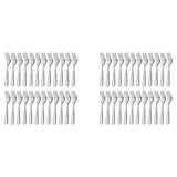 48 Pieces Dinner Forks Set 7.1 Inch Silver Stainless Steel Dinner Forks, Forks Silverware, Forks for V1192-AZ-W-28737
