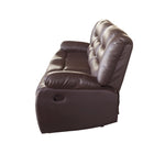 3+2 Seater Recliner Sofa In Faux Leather Lounge Couch in Brown V43-SET-FAN-3+2-BR