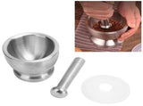 Garlic Press Chopper 304 Stainless Steel Manual Spice Herb Grinder Kitchen Accessory V1294-YM0718-3118210020611