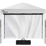RED TRACK 3.6x2.2m Ultra Compact Folding Gazebo, Walls, Carry bag, Portable Outdoor Popup Marquee V219-OTDGZBRT2WWA