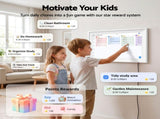 Artiss 15.6" Digital Calendar Planner Smart Photo Frame Family Chore Chart & Sync DPR-CAL-15-WH