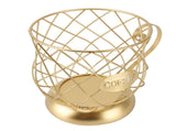 Coffee Pod Holder Innovative Modern Large Capacity Electroplating Metal Capsule Basket for V1294-YM0901-3118240163011