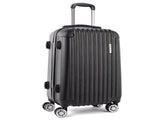 Wanderlite 28 Inch Luggage with TSA Lock Spinner Carry On Hard Shell Travel Suitcase Luggage Case LUG-ABS-CLA-28-BK