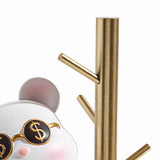 Entryway Key Storage Ornament Cartoon Cute Entryway Key Holder Ornament with Tray for Home Bedroom V1294-YM0710-3115230116011