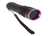 Y48 365nm Ultraviolet Flashlight Rechargeable Black Light Flashlight for Resin Curing Currency V1294-YM0626-3119220183011