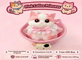 Cute handmade cat squishy toy, original hand-painted, baby-safe soft gel, gift box ideal for V1232-MMNNL-SQ-006